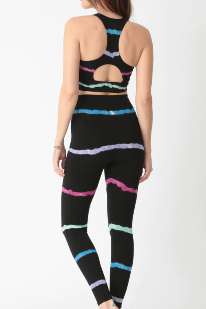 Sunset Legging - Multi Stripe