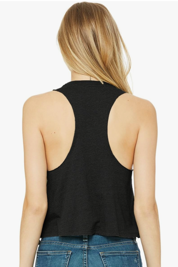 Cropped T-Back Stellar Tank