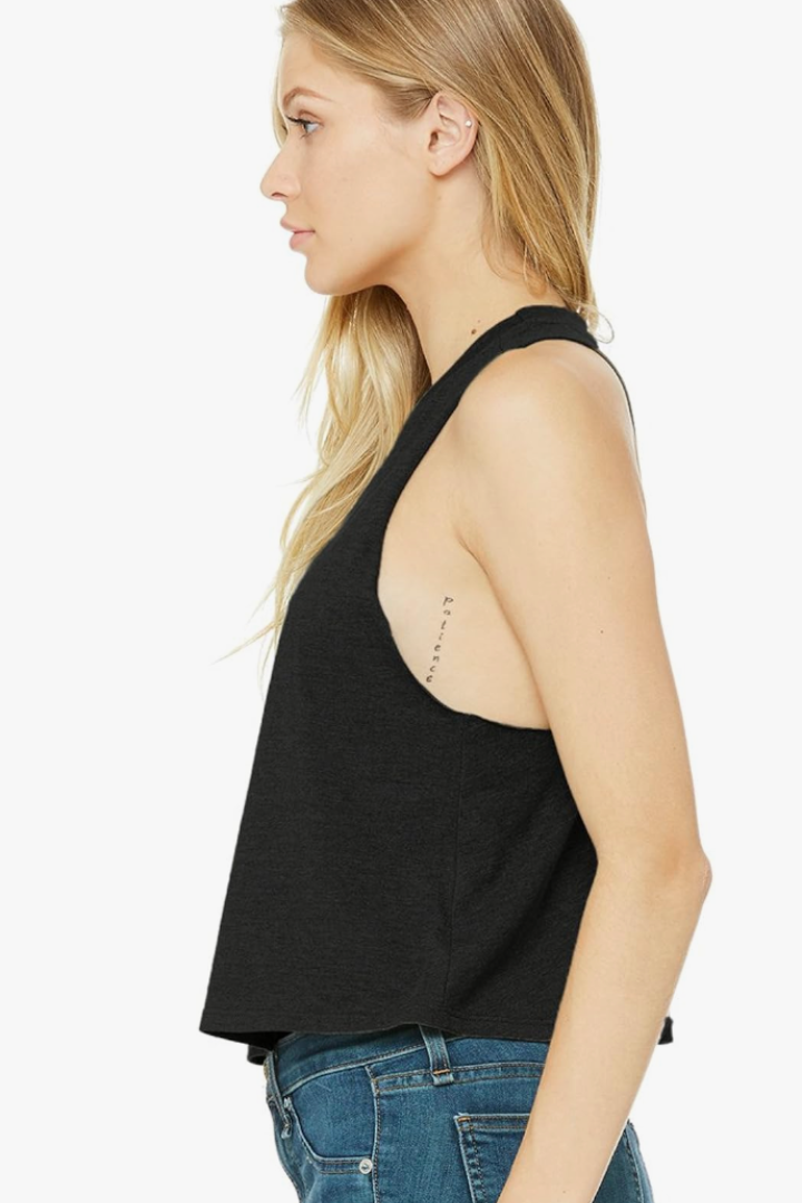 Cropped T-Back Stellar Tank