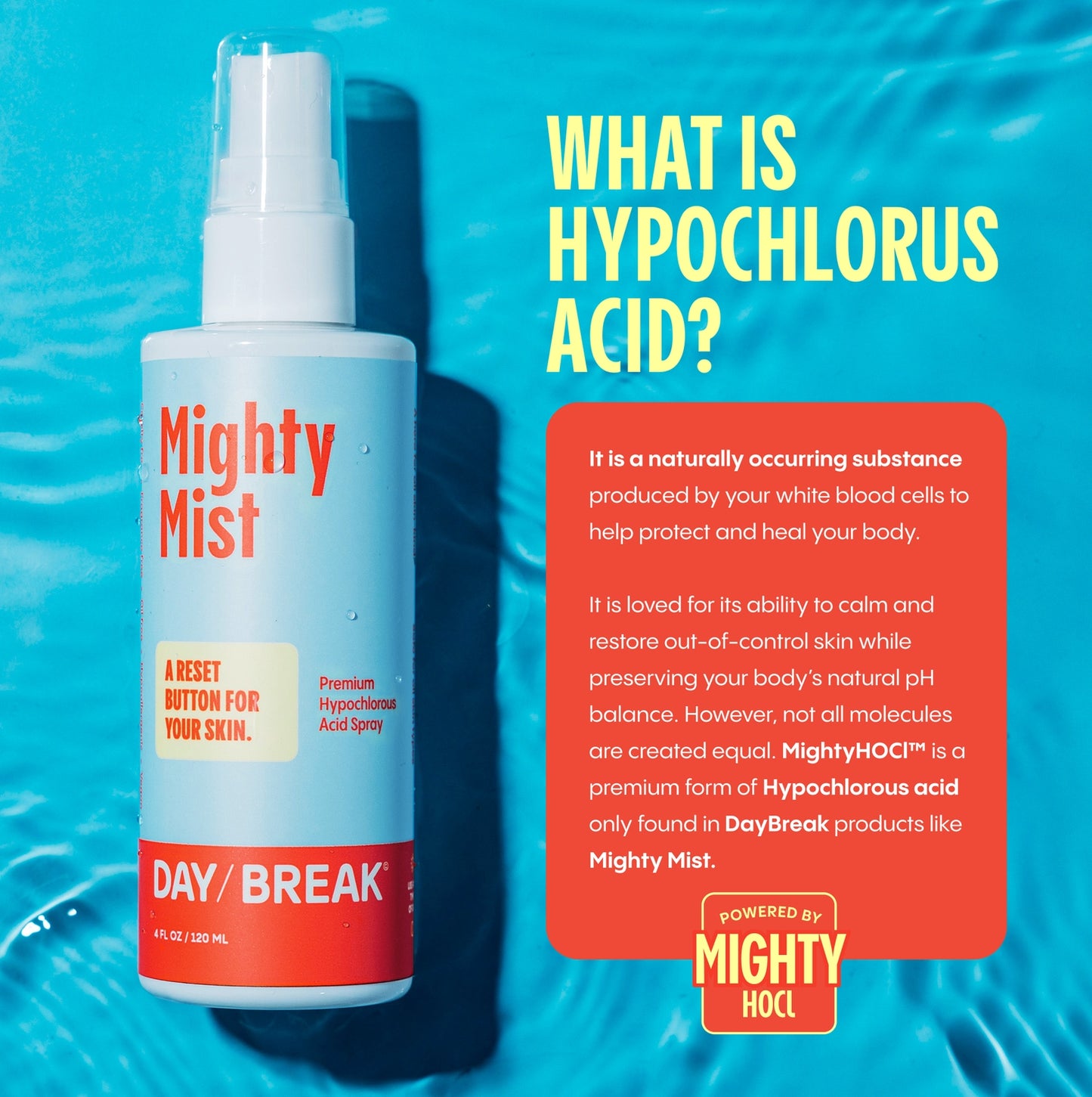 Hypochlorous Acid Facial Spray