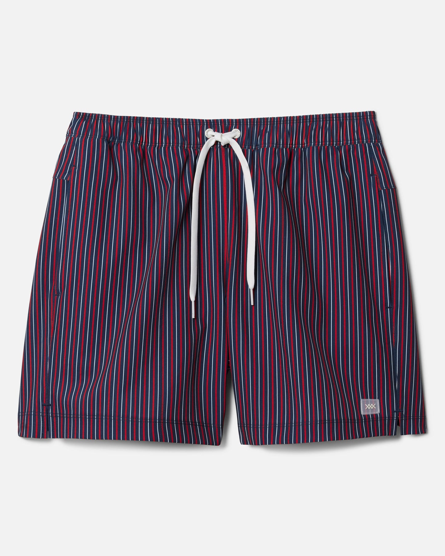 Mens 5.5In R&R Trunk - Gojiberry/Navy/White Stripe