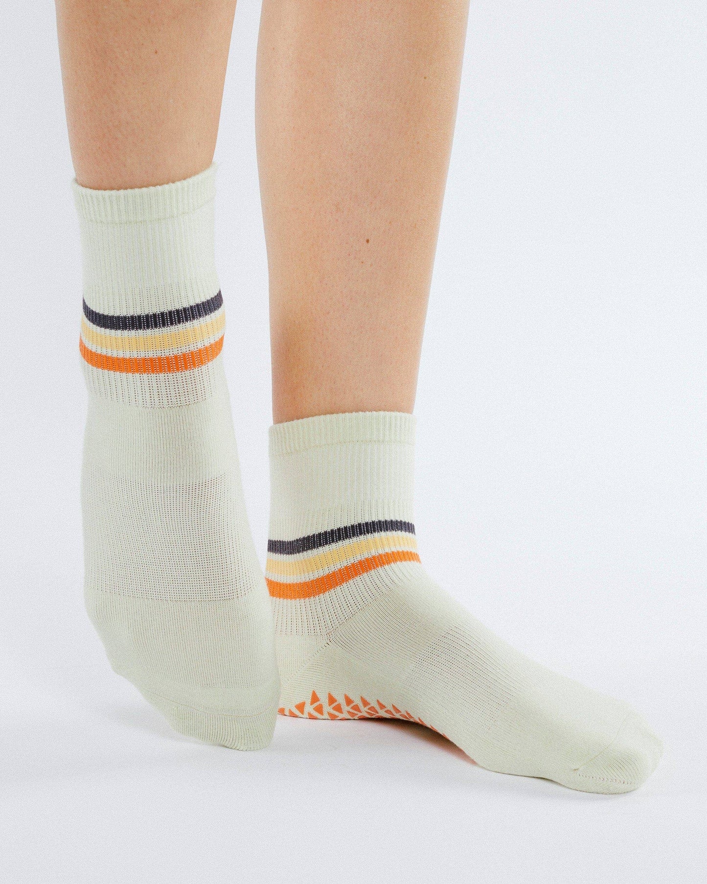 Women's Phoebe Ankle Grip Sock - Leaf