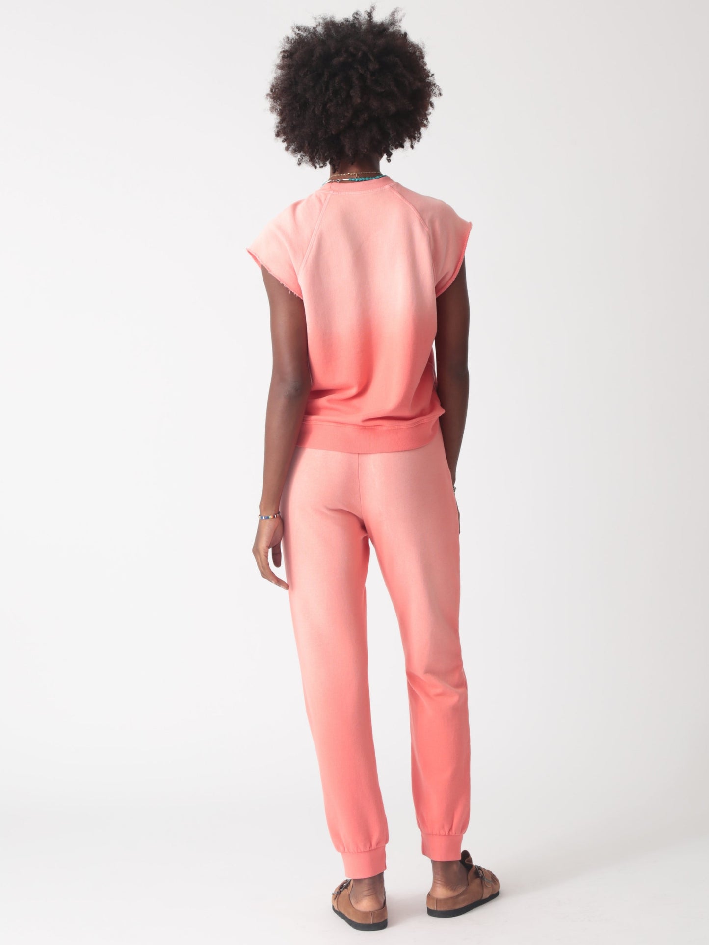 Luna Sweatshirt-Sunrise - Coral