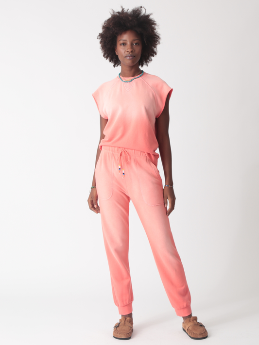 Sunday Sweatpant-Sunrise - Coral