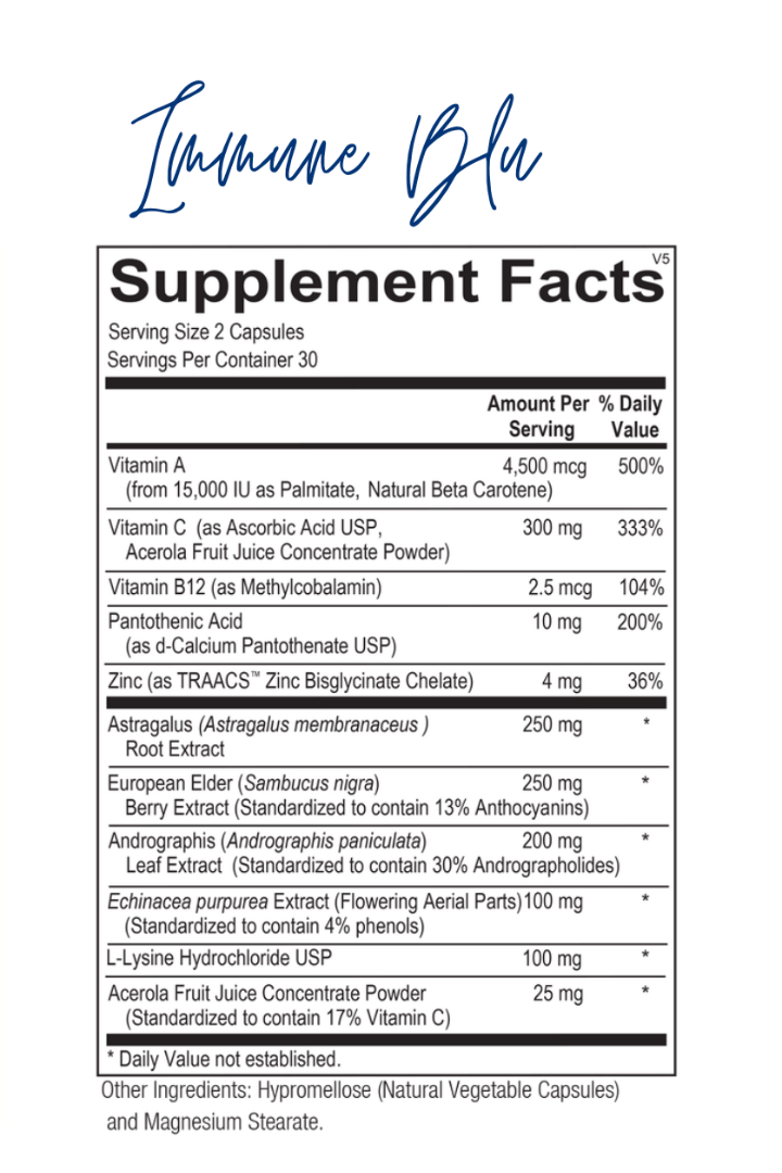 Immune Blu Supplement