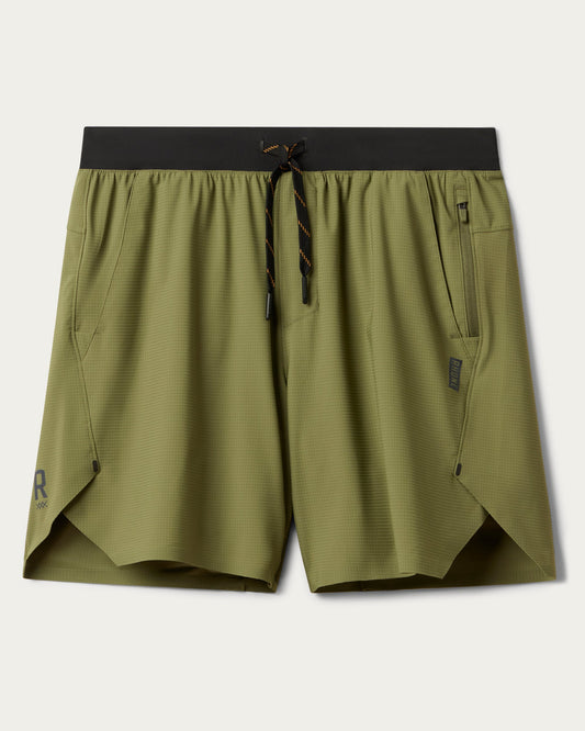 Mens 7" Invictus Ripstop Short Unlined - Olivine