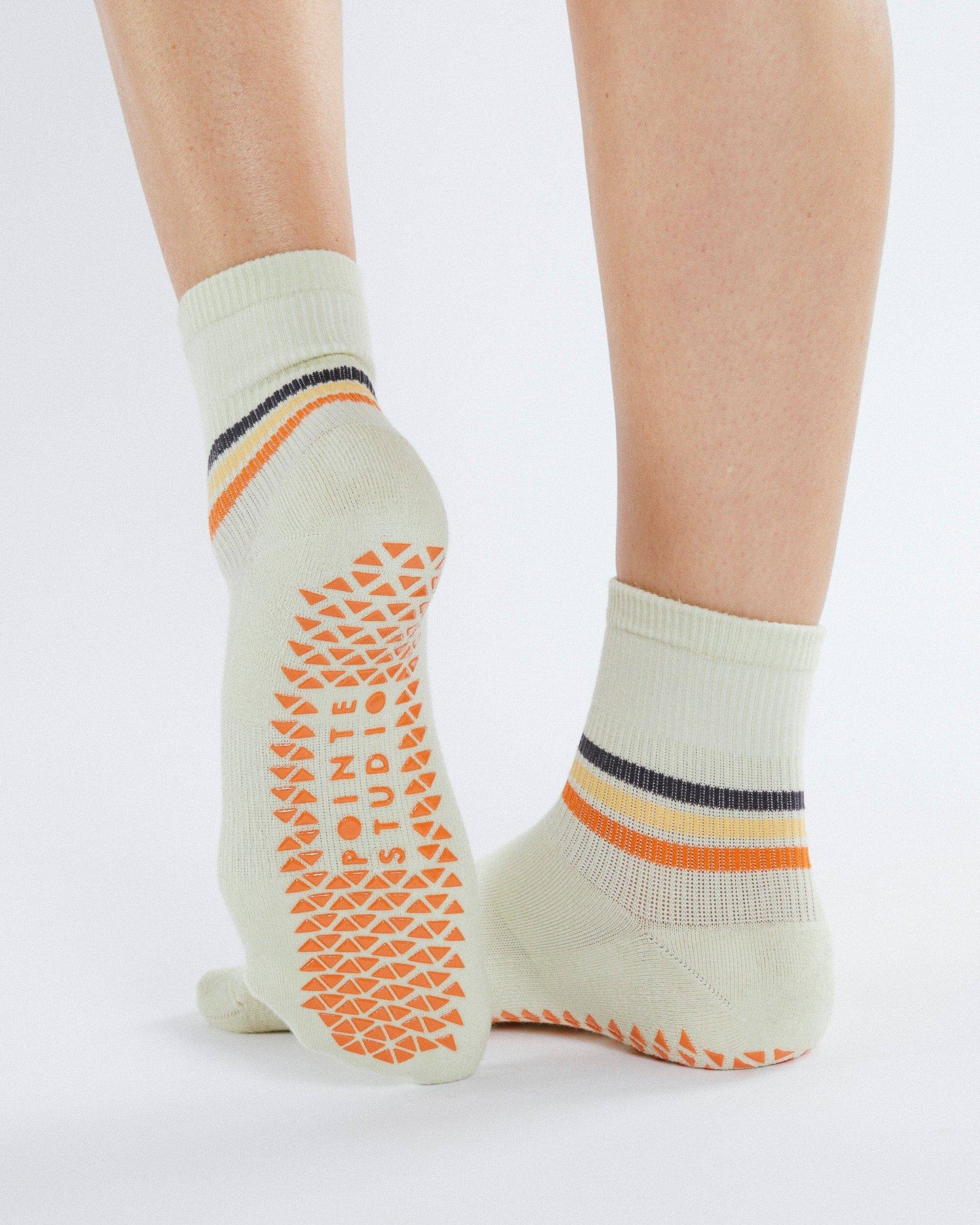 Women's Phoebe Ankle Grip Sock - Leaf