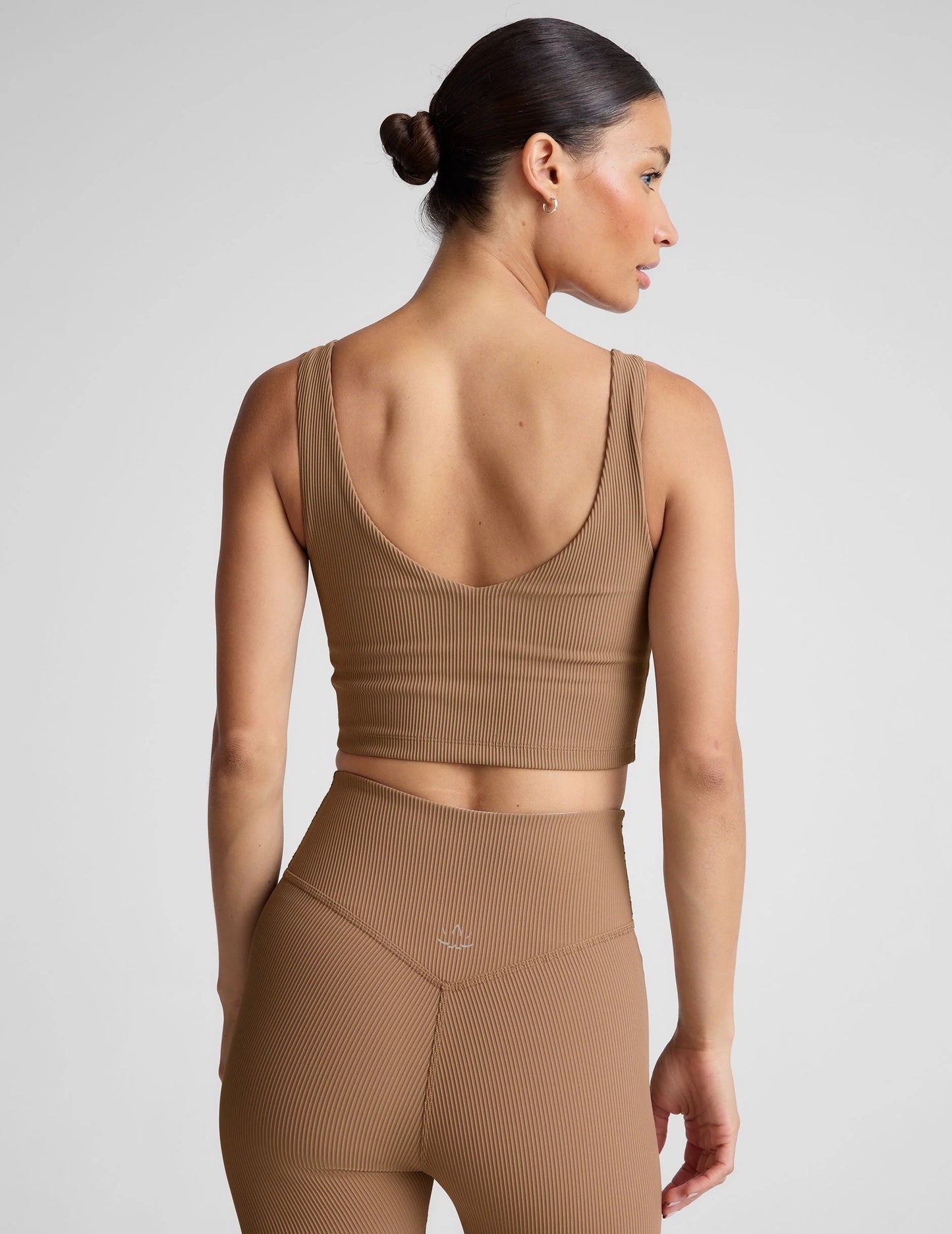 Impulse Cropped Tank - Desert Sand