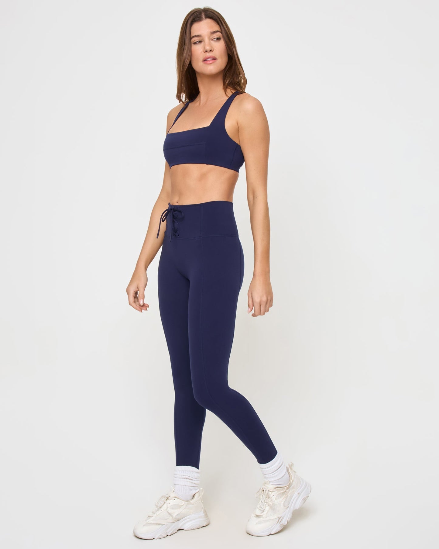 Contender Legging - Midnight Blue