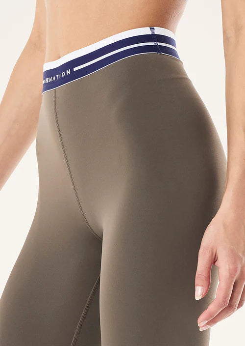 Avant Full Length Legging - Major Brown