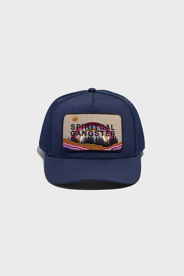 Sol Peaks Trucker Hat - Indigo