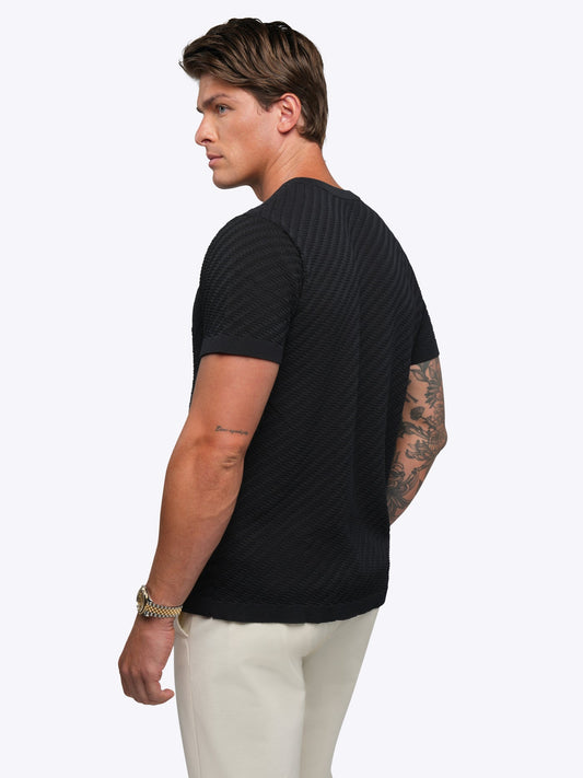 Riviera Knit Texture Tee