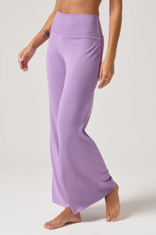 Zen Rib Journey Pant - Amethyst