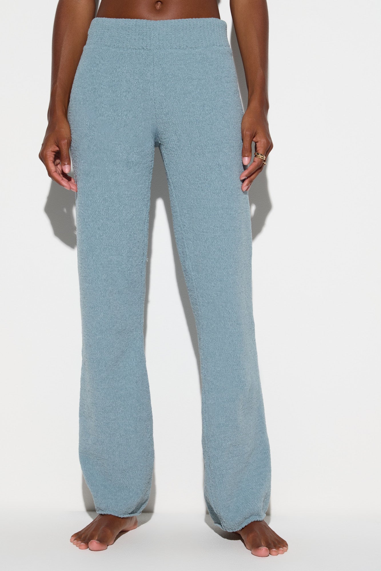 Allegra Chenille Pant - Ocean Fog