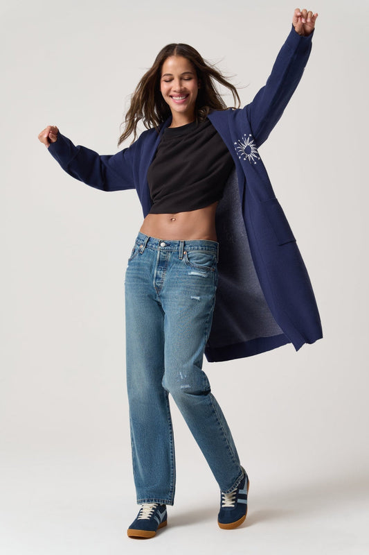 Estelle 2.0 Cardigan - Indigo