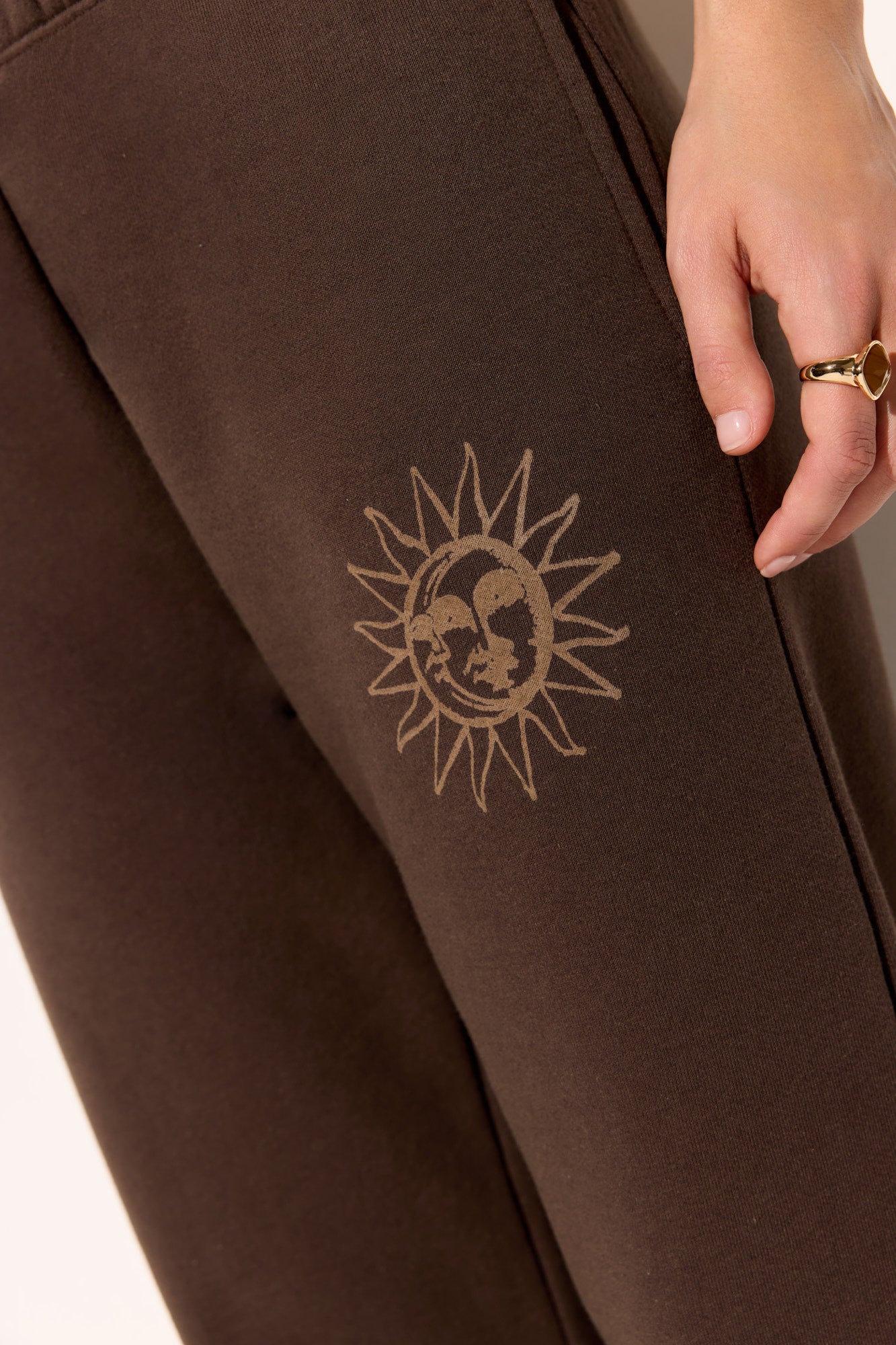 Rise Eden Sweatpant - Coco