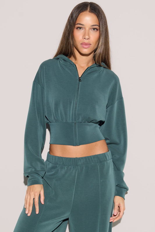 Bennet Hoodie - Evergreen