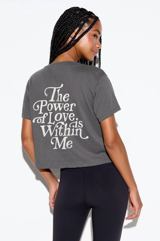 Power Of Love Mercury Tee - Vintage Black