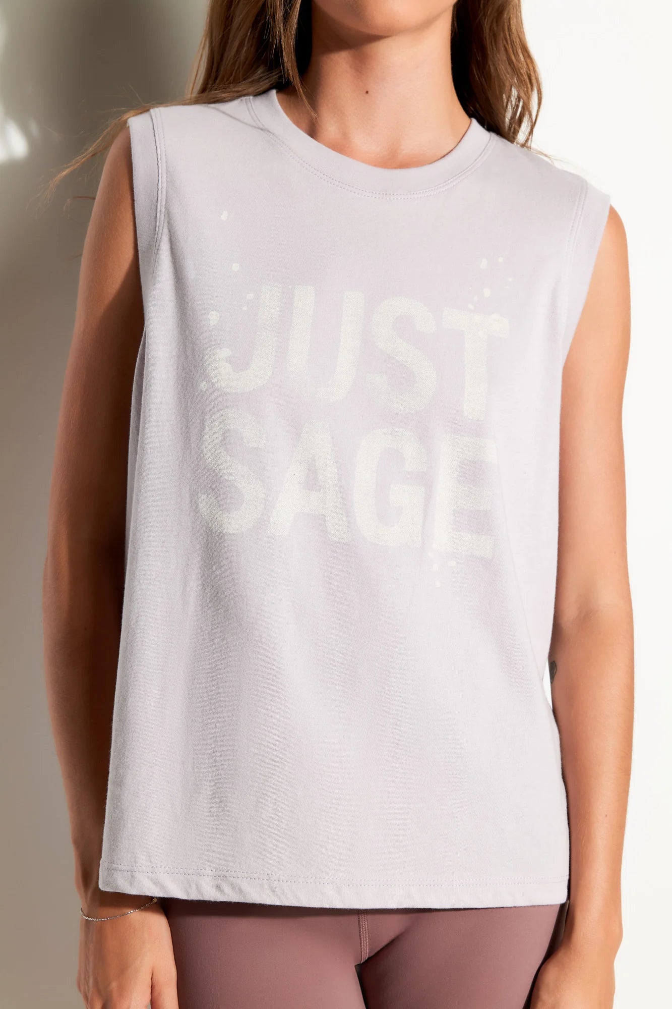 Just Sage Bowery Tank - Mist