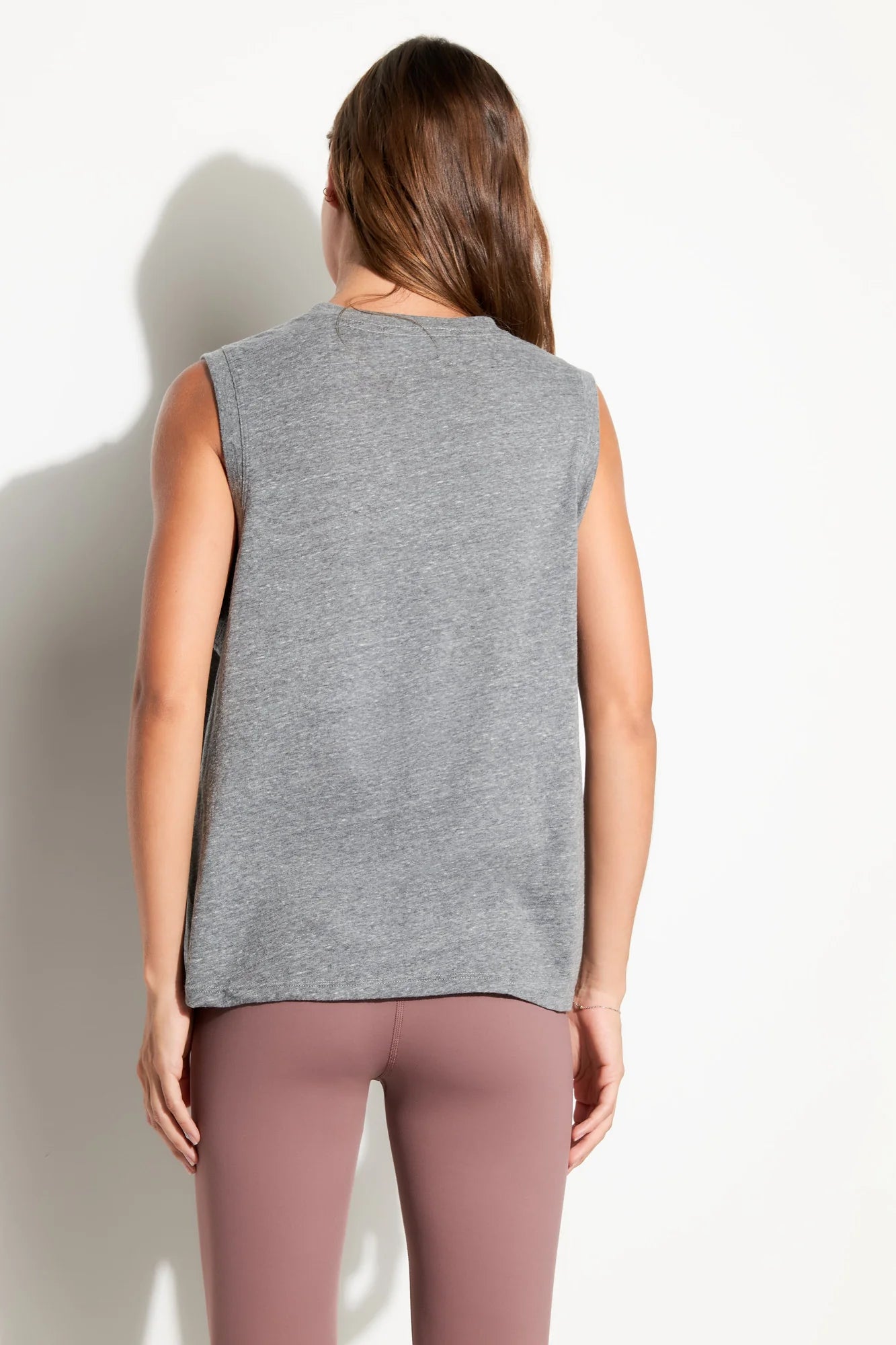 Lotus Bowery Tank - Heather Grey