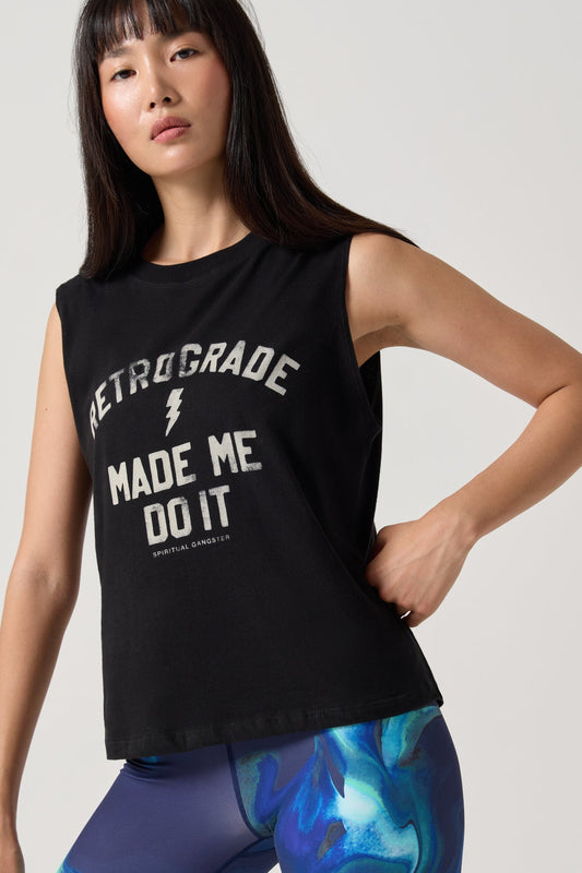 Retrograde Vibe Tank - Black
