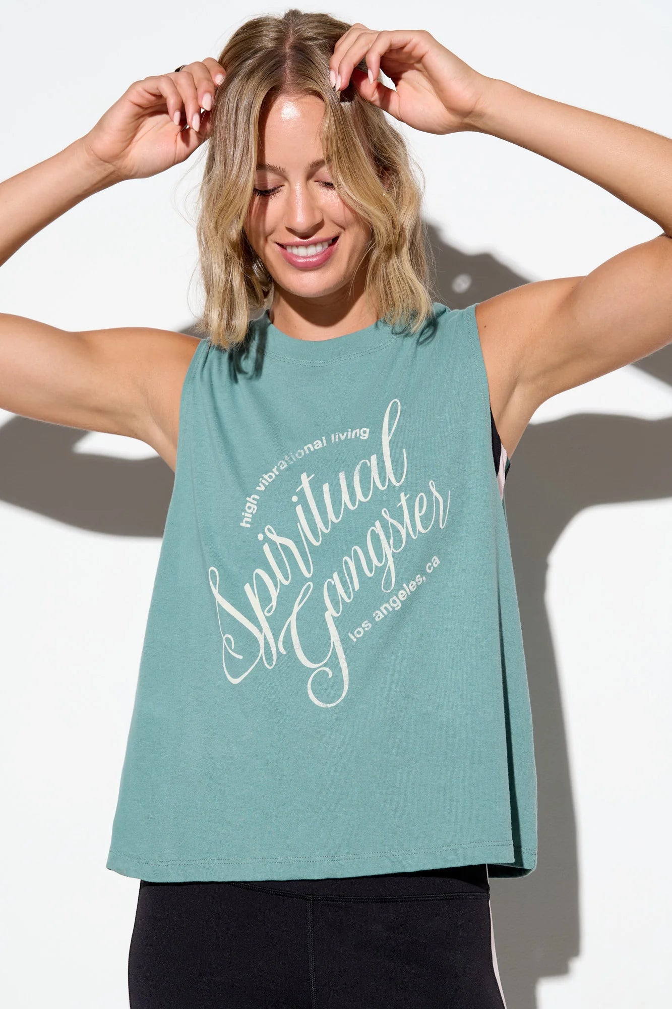 Living Vibe Tank - Dusty Sage
