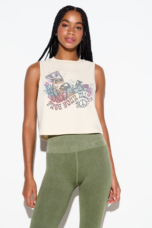 Free Mind Crawford Tank - Canvas