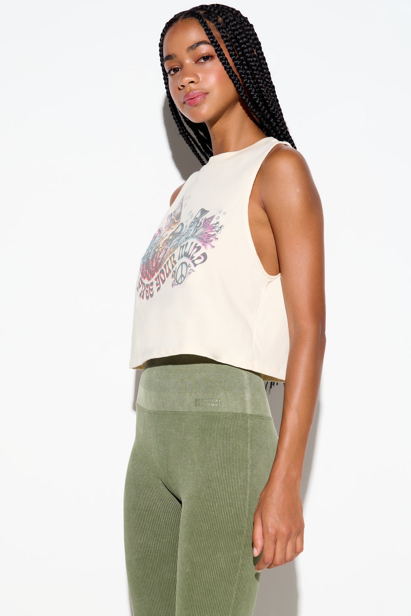 Free Mind Crawford Tank - Canvas