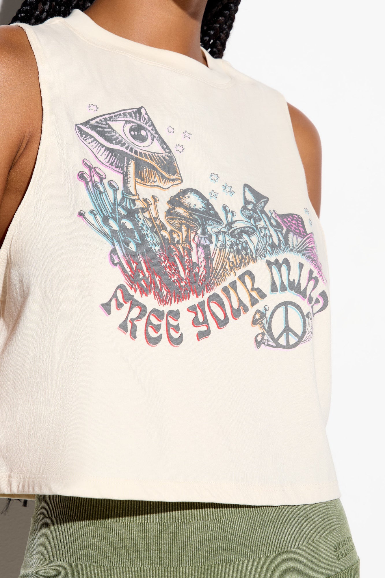 Free Mind Crawford Tank - Canvas