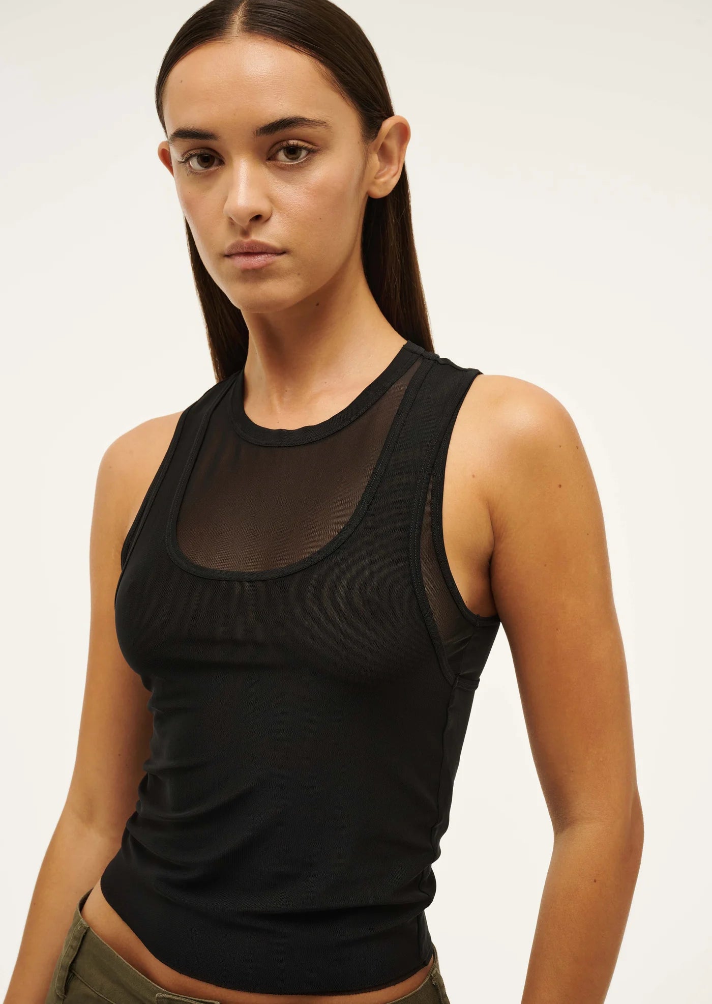 Discovery Mesh Tank - Black