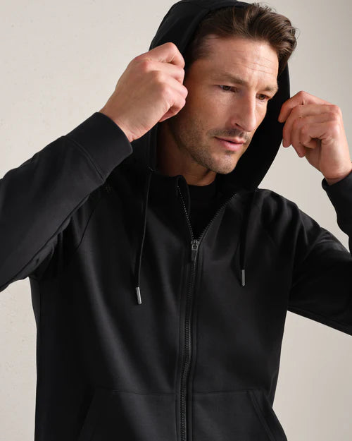 DreamState Full Zip Hoodie - Pure Black