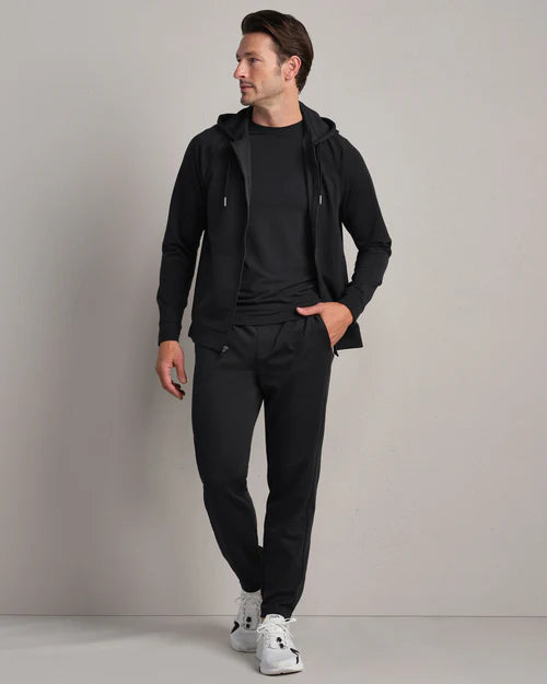 DreamState Full Zip Hoodie - Pure Black