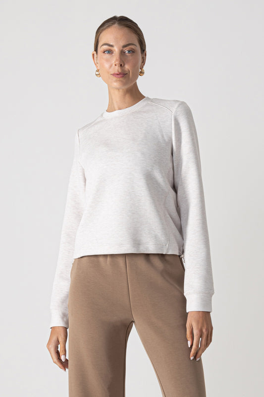 Dreamweave Pullover - Htr Moonbeam