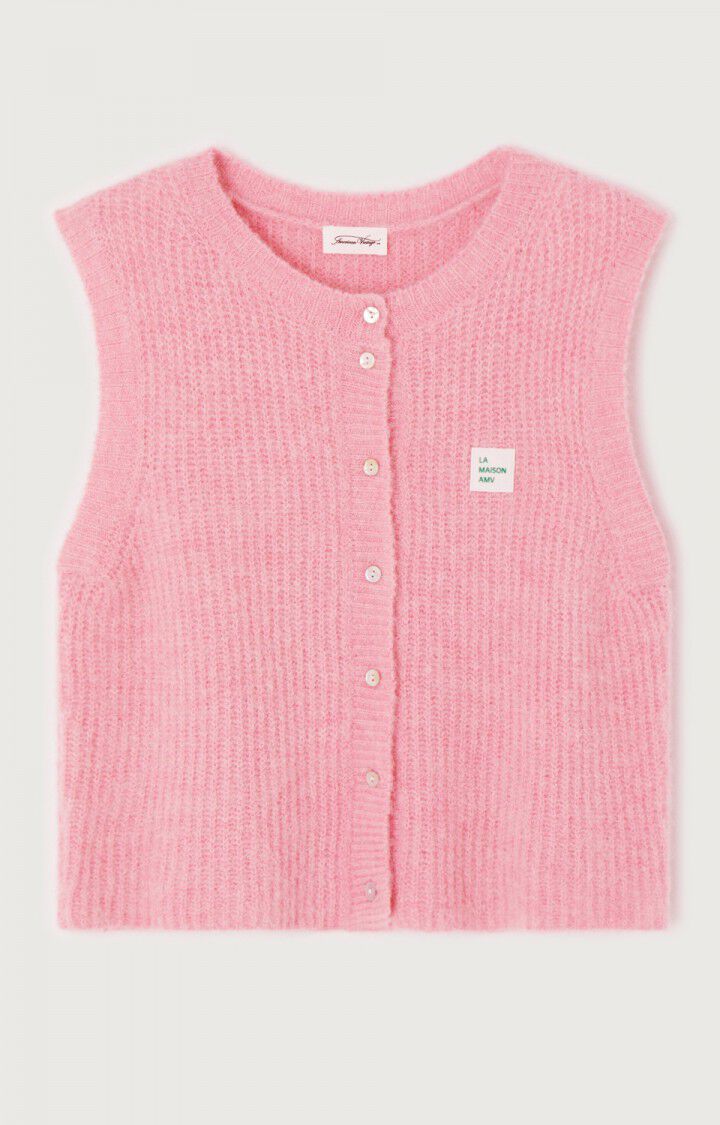 Cardigan East Vest - Orchid Melange