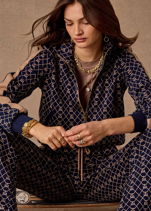 Ezra Morgan Quarter Zip - Geo