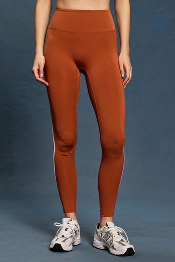 Eco Sport Track Legging - Vin.Cooper/White