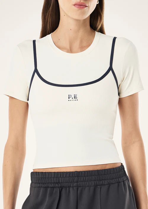 Forward Shortsleeve Tee - Whisper White