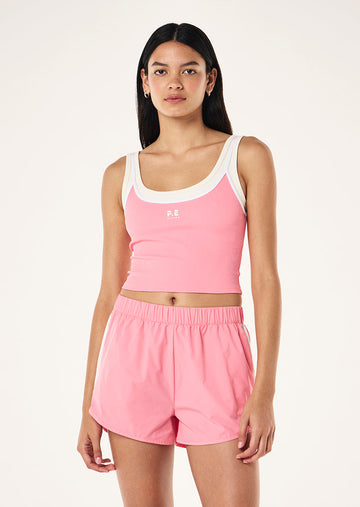 Forward Tank - Pink Lemonade / Whisper White