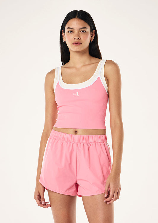 Forward Tank - Pink Lemonade / Whisper White