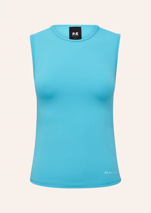 Foundation Muscle Tank - Turquoise