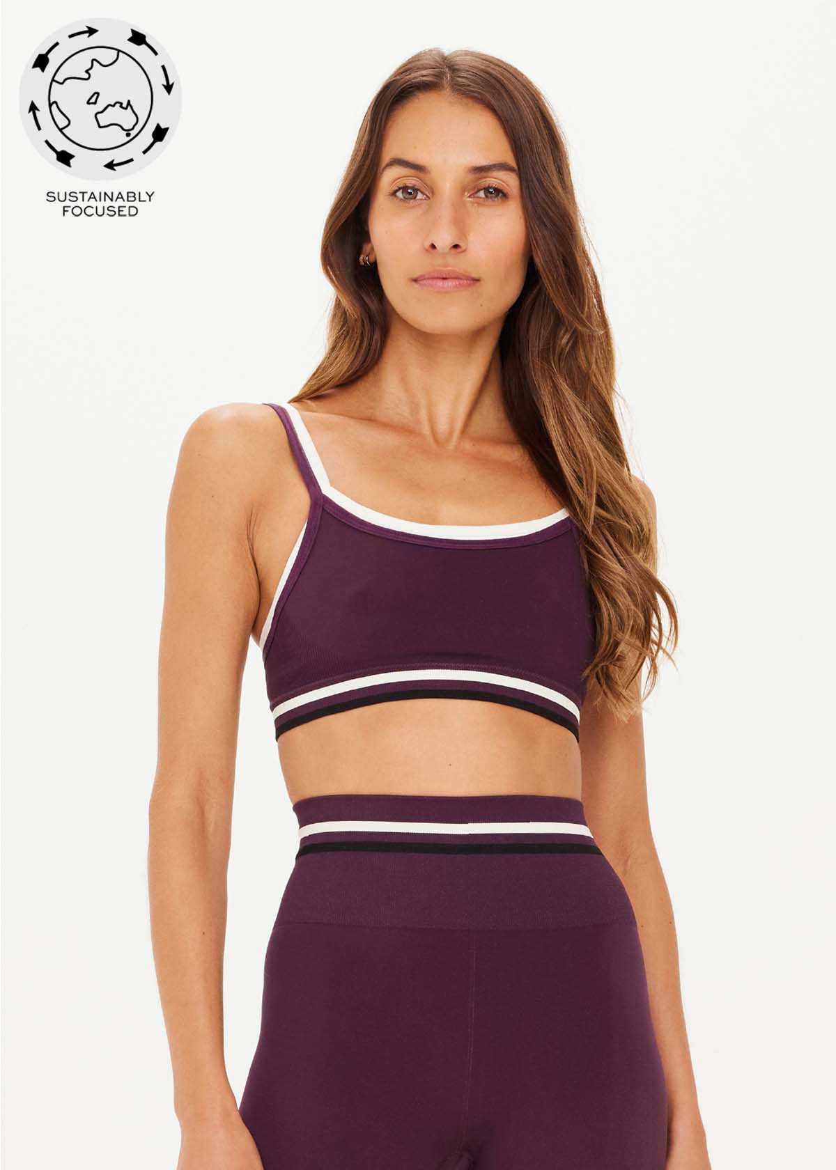 Form Seamless Kelsey Bra - Plum