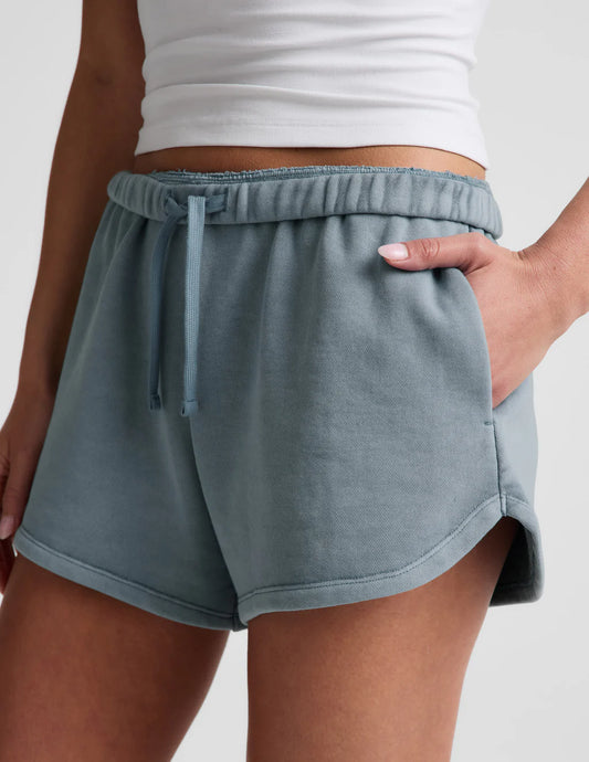 Fade Out Mid Rise Short - Washed Dark Navy
