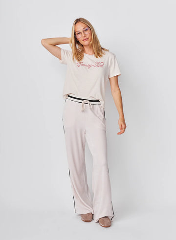 Boxy Crew Tee - Excusez-Moi - Oyster