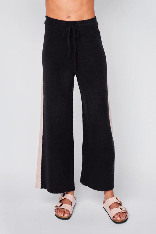 Color Block Sweater Pant - New Navy/Tutu