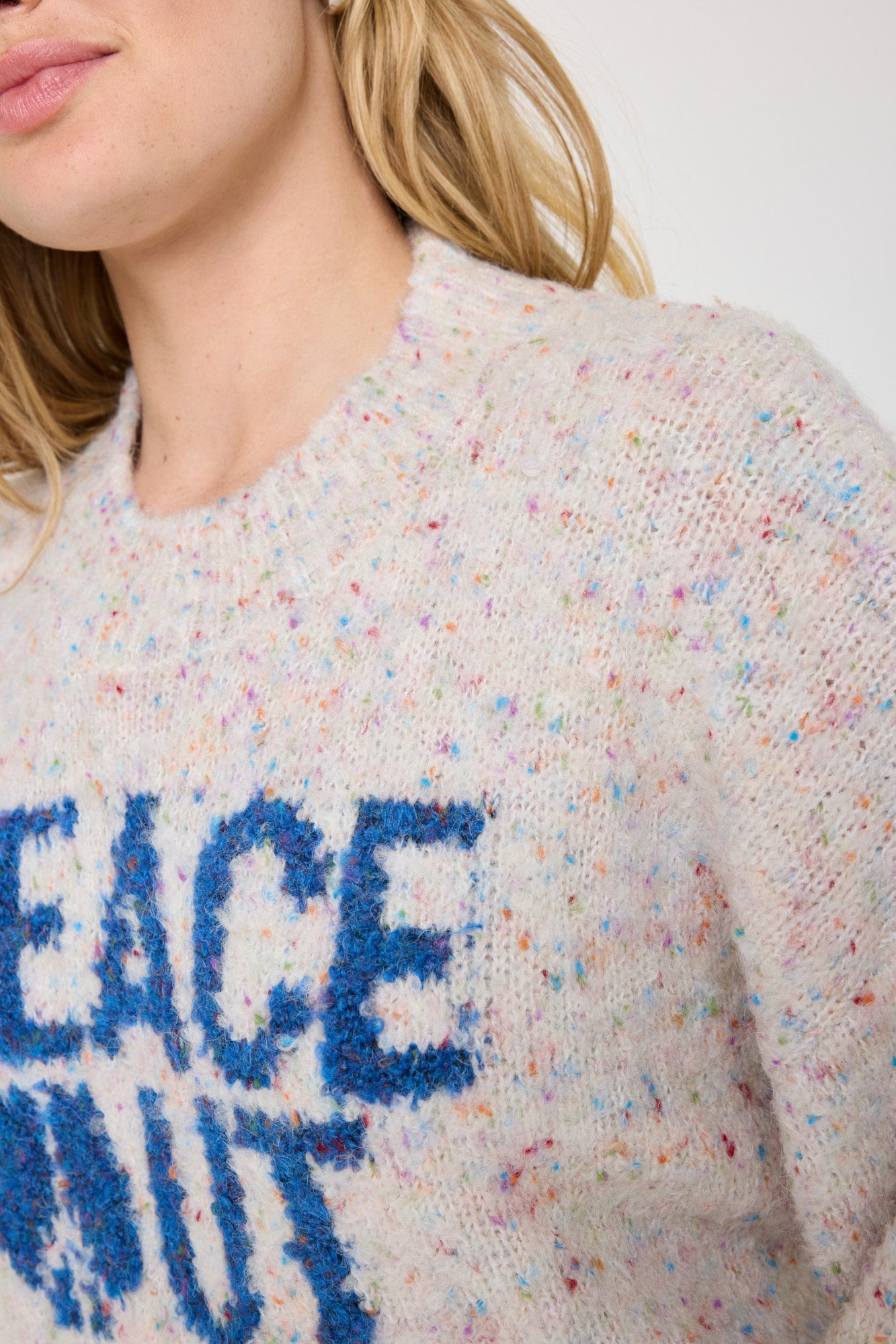 Beatrice Sweater - Birch Confetti