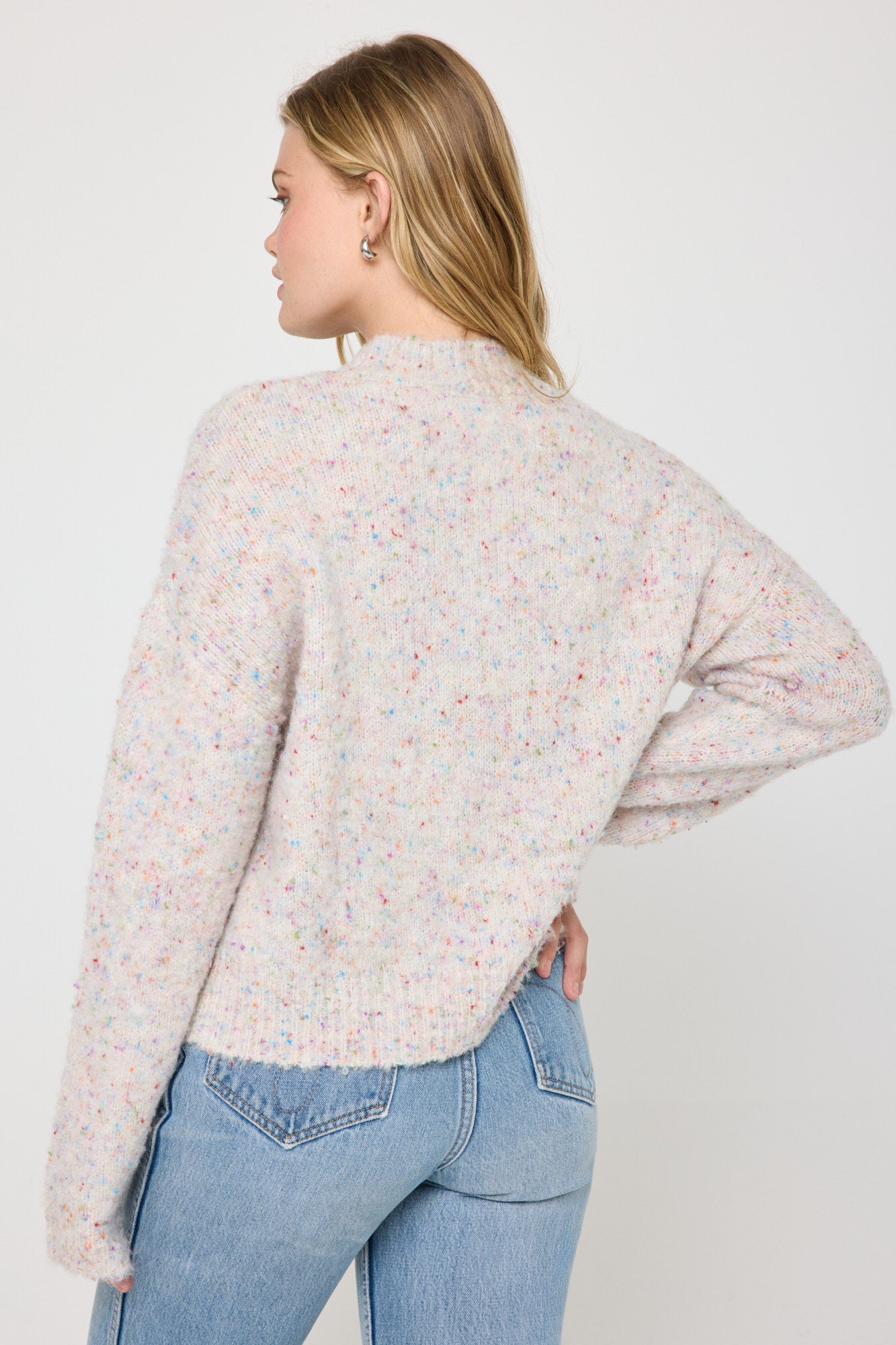 Beatrice Sweater - Birch Confetti