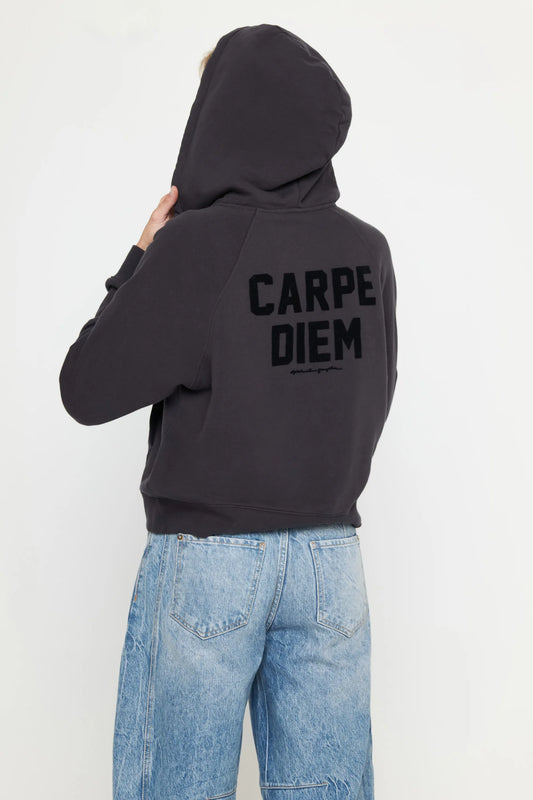 Noir Diem Everyday Zip Hoodie - Vintage Black