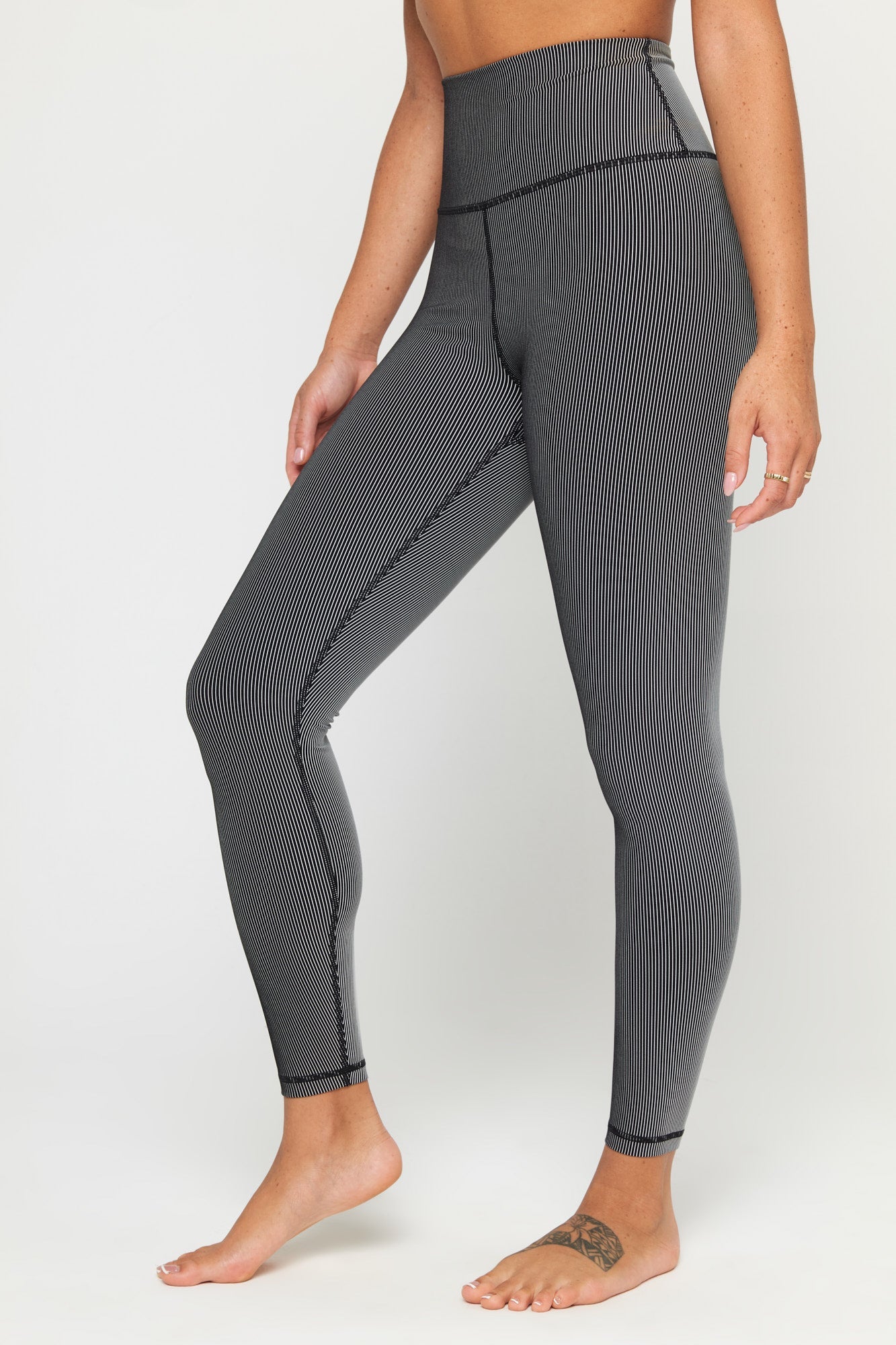 Ada 2-Tone Legging - Black