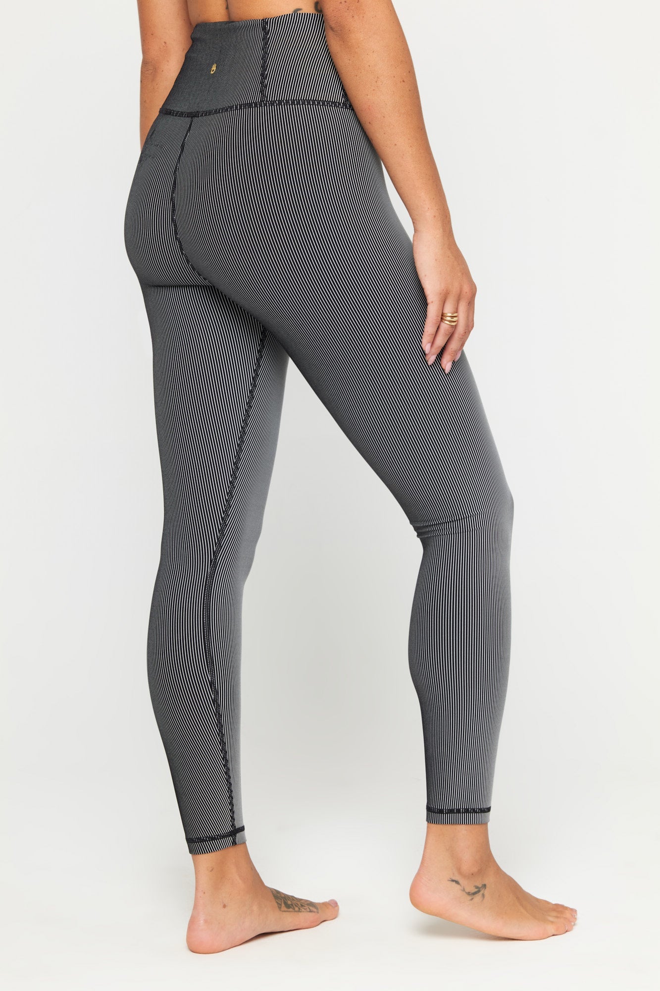 Ada 2-Tone Legging - Black