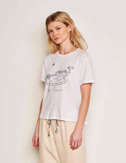 La Piscine Crew Neck Tee